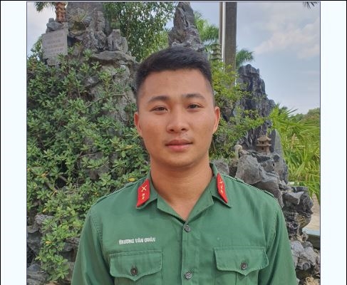 Ước mơ trở thành sĩ quan của Binh nhất Trương Văn Quân